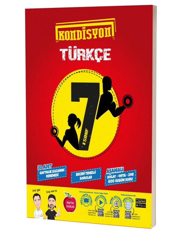 Newton Yayınları 7.Sınıf Kondisyon Türkçe De...