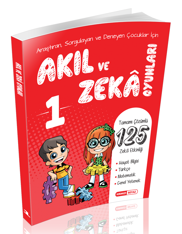 Kırmızı Beyaz Akıl ve Zeka Oyunları 1.Sınıf